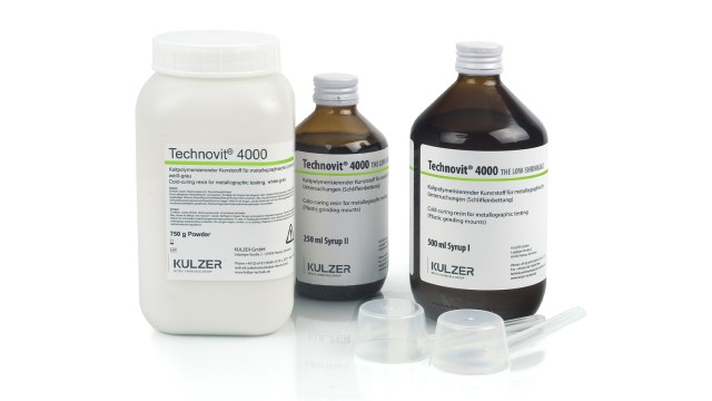 德國(guó)古莎Technovit? 4000/4002保邊型冷鑲嵌樹脂